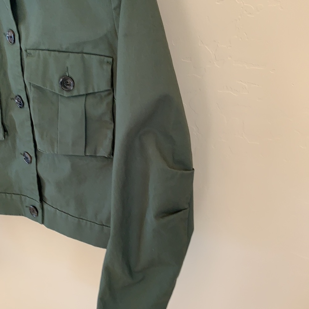 H&M  Military Style Cropped jacket - Picture 4 of 8